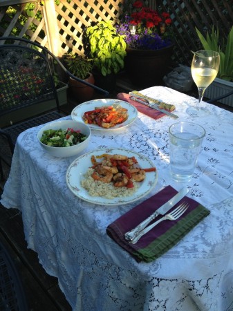 Shrimp al Fresco