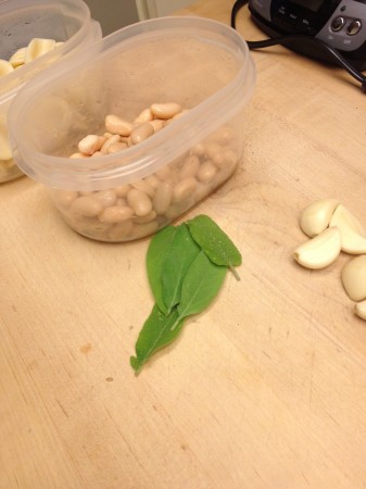 Sage and Beans and Garlic