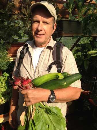 Garden Bounty and Gardener
