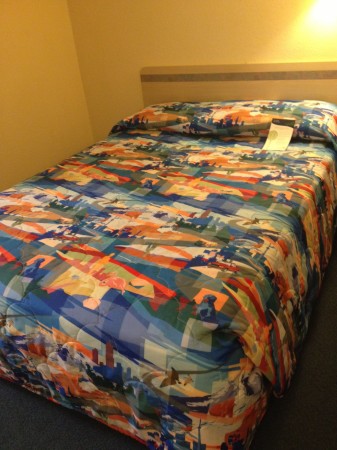 Motel 6 bed