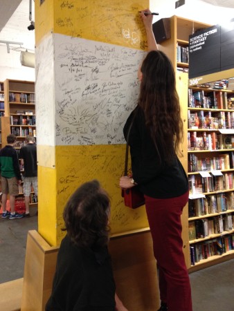 Signing Powell Wall 2