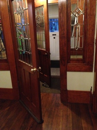 Three Front Doors